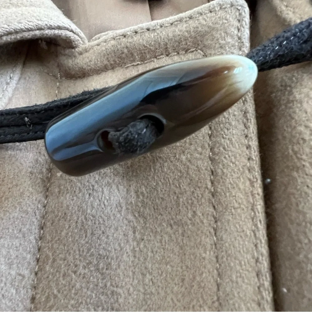 GAP Women's Camel Toggle Pea Coat - Picture 5 of 5